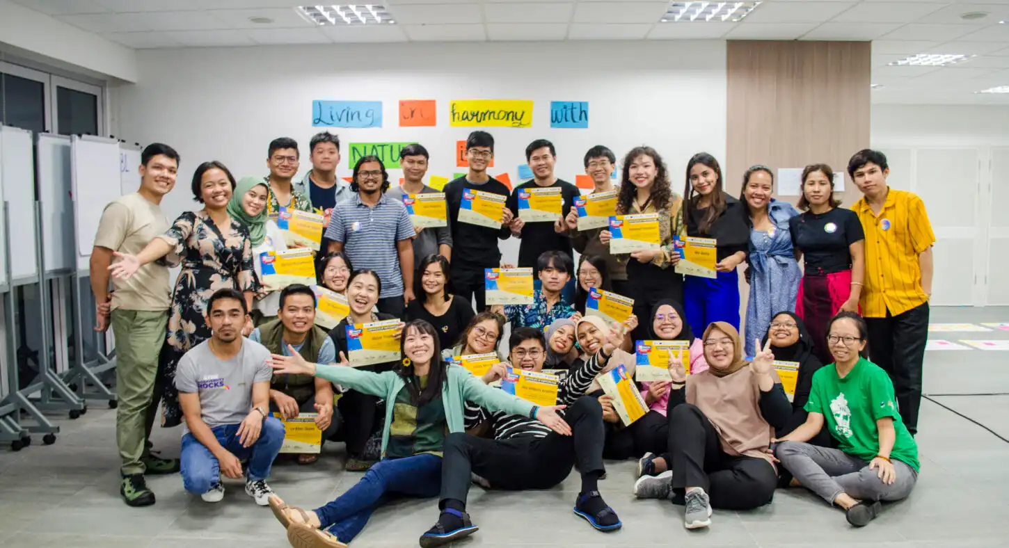 The 2023 Youth Biodiversity Leaders (Photo by the