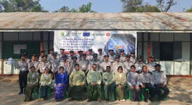 Forest guards, rangers, and officers from 19 prote