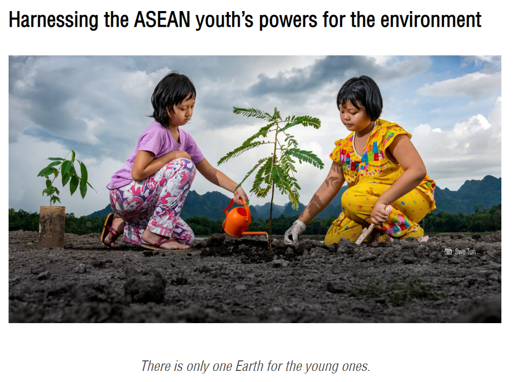Harnessing the ASEAN youth’s powers for the environment