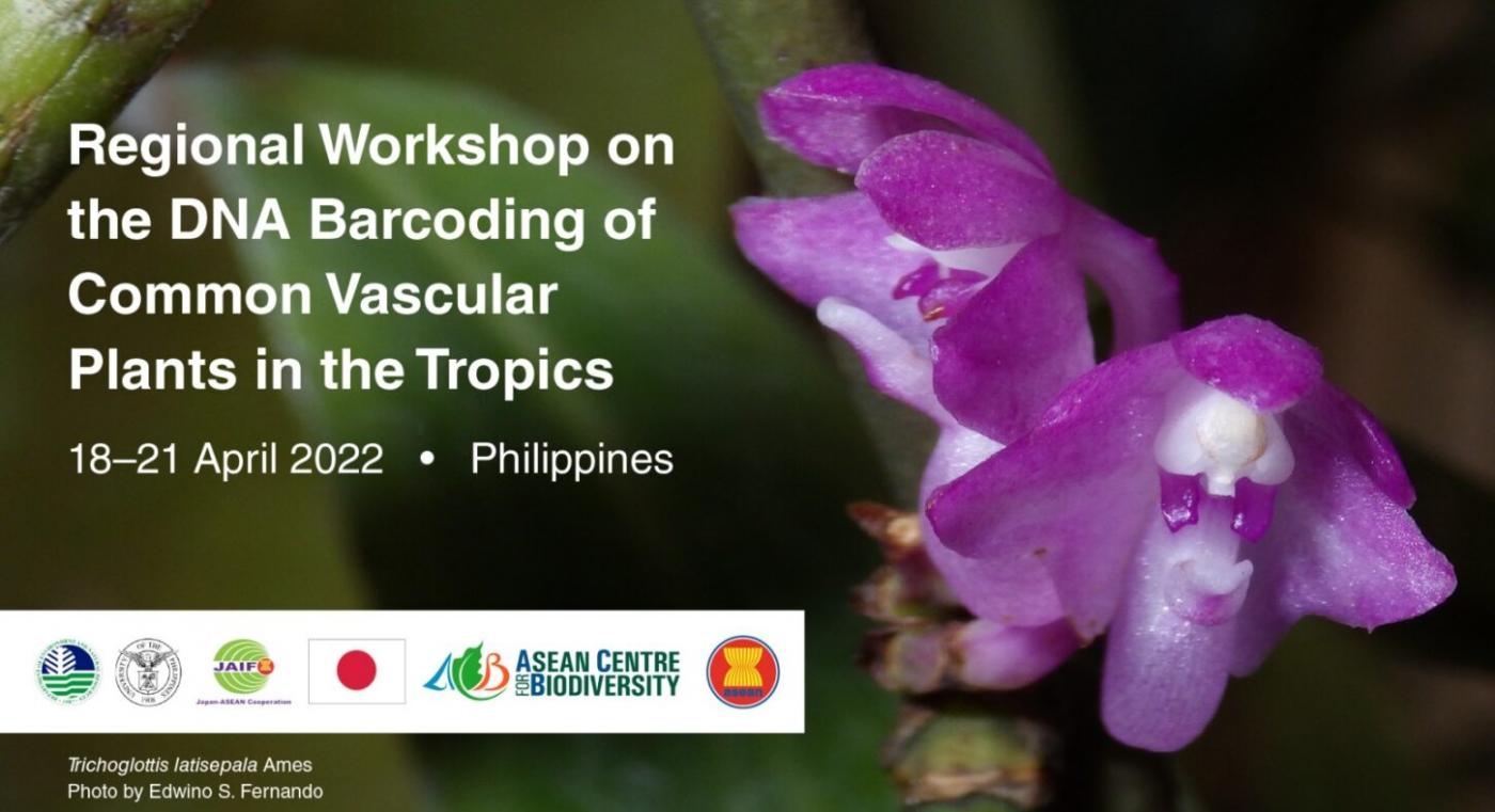 Announcement – Regional Workshop on the DNA Barcoding of Common Vascular Plants in the Tropics