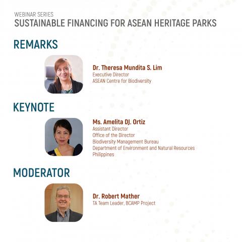 Sustainable Financing for ASEAN Heritage Parks Session 3: Potential Sources of Sustainable Financing for AHPs and PAs