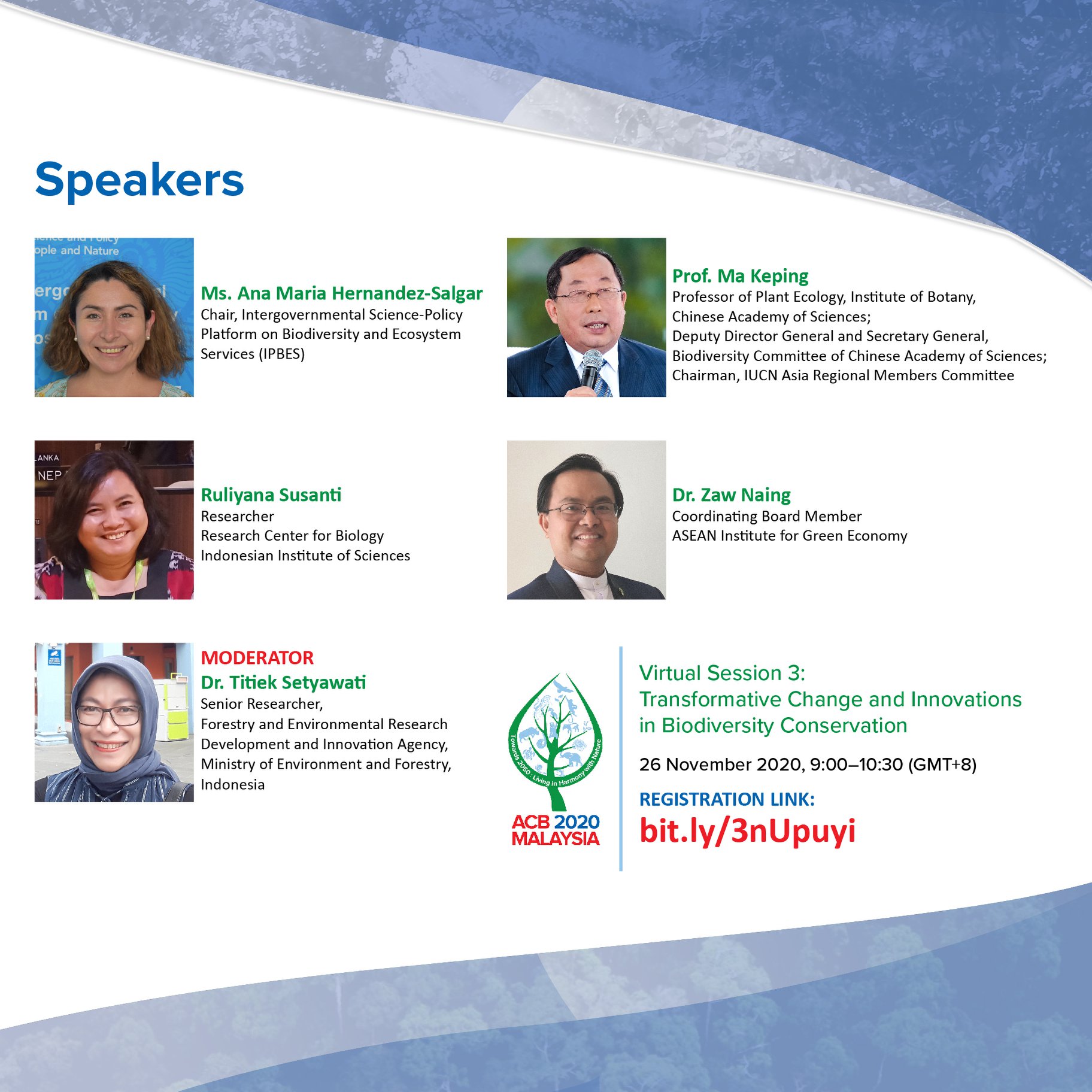 ACB 2020 Virtual Session 4: Business and Biodiversity