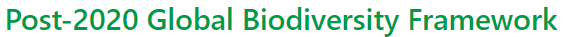 Post-2020 Global Biodiversity Framework