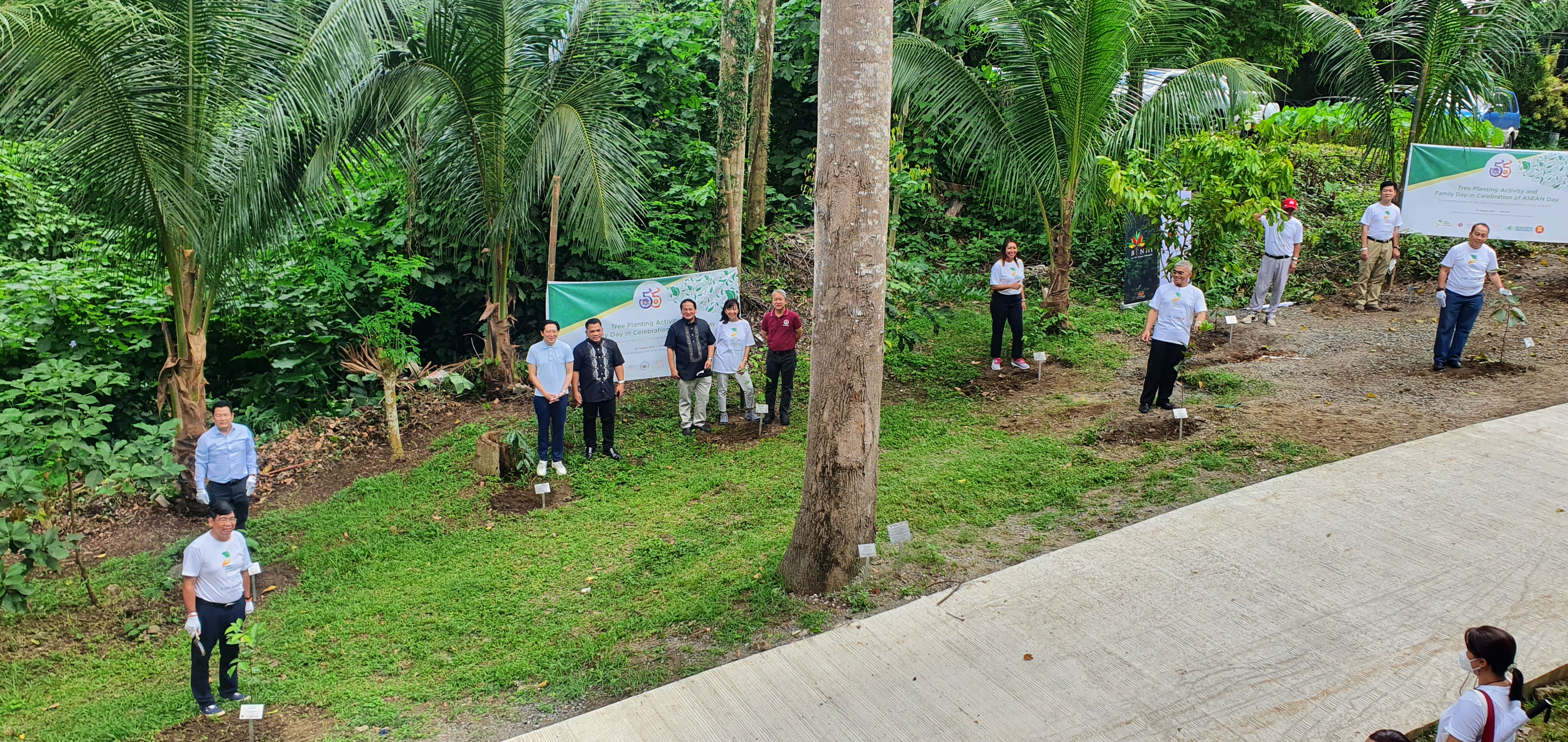 DFA, ASEAN envoys plant native trees to celebrate ASEAN month
